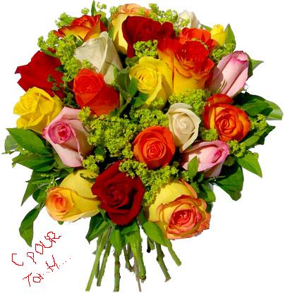 bouquet des fleurs